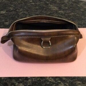 Brown Toiletry Bag
